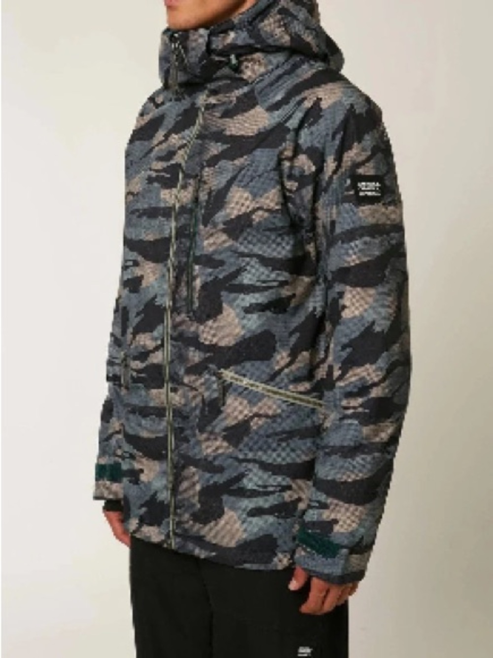 O’Neill Snowboarding Jacket (Diabase green & black)